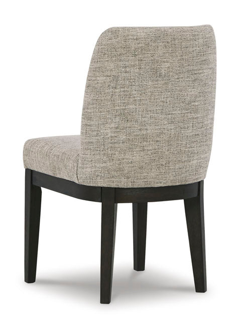 Transitional Tweed Dining Chair (Set of 2) - HER Home Design Boutique
